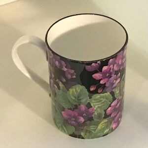QUEEN"S CHINA Fine China  Floral English Mug